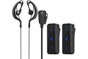 Mini Walkie Talkie: Essential Earpiece Two-Way Radio Communication