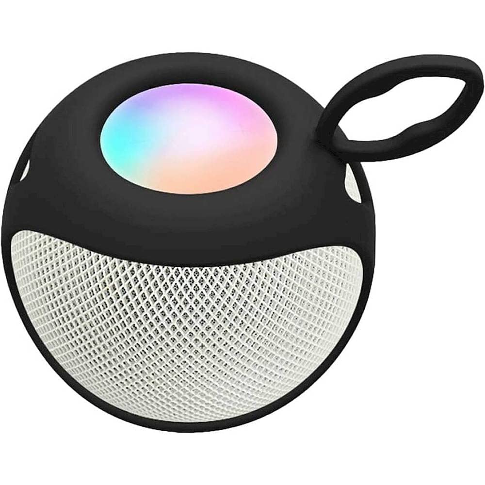 SaharaCase Silicone Sleeve Case for Apple HomePod Portable Bluetooth Speaker [Shockproof Bumper] Rugged Protection Anti-Slip Grip (Black)