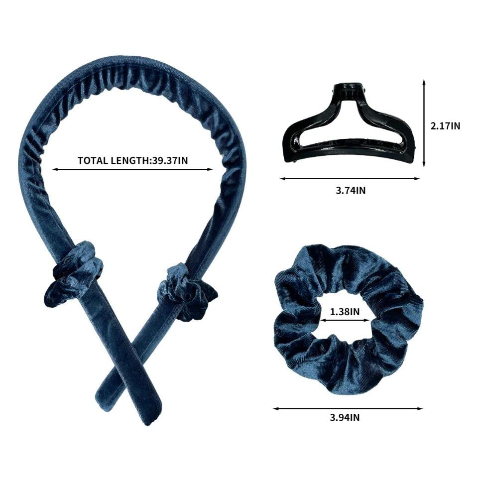 Miniatura 3 de Rizadores sin calor para cabello largo sin calor, cinta de seda para rizar el cabello, rodillos de pelo suave para mujeres y niñas, herramientas de