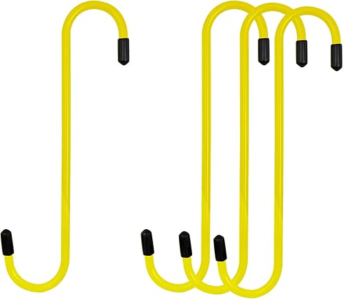 Miniatura 7 de 4LIFETIMELINES Ganchos de pinza de freno, acero duradero, recubiertos en polvo azul con puntas de goma, para trabajo automotriz en eje de freno