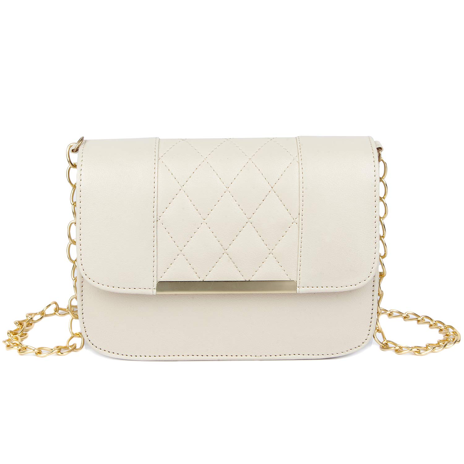 SPOTIC Stylish PU Leather Satchel Crossbody/Office Bag/Evening Party Bag/Sling Bag For Women (Cream) (B08XC4CXNG) Amazon Price History, Amazon Price Tracker