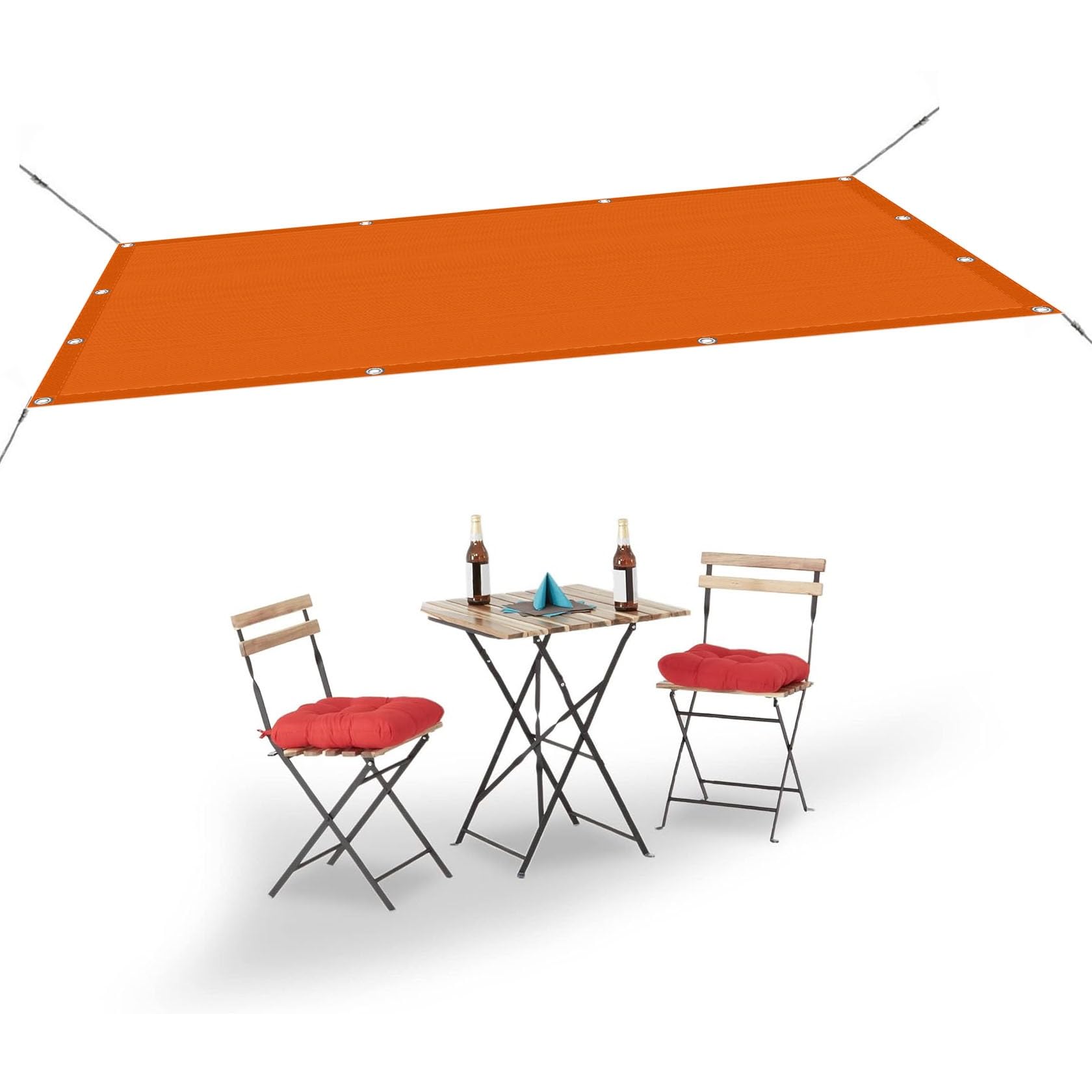 Voile d'ombrage pour terrasse et patio : créez un salon de jardin frais en été