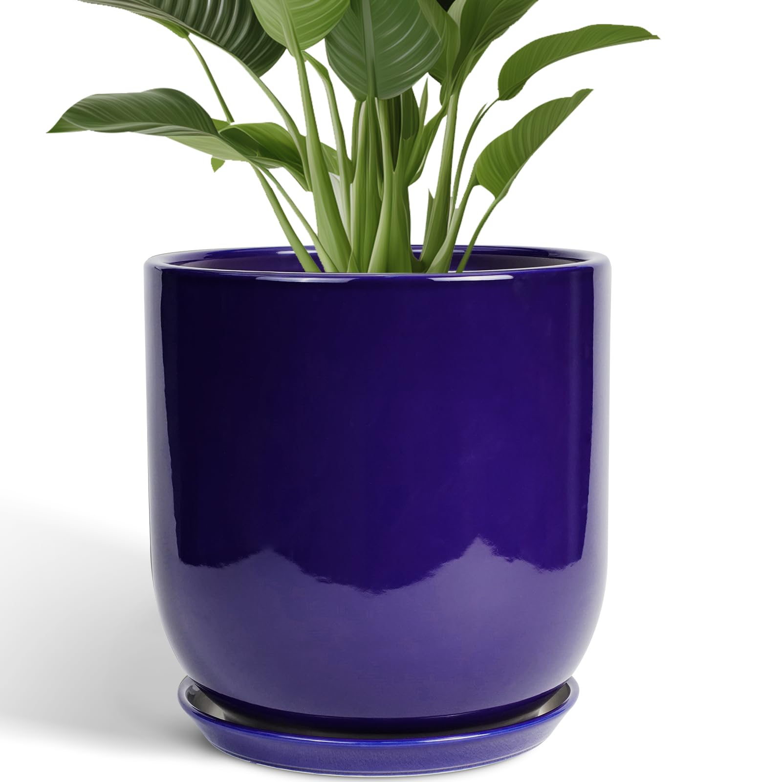 SUNPOTFOR 12 Inch Sapphire Blue Planter