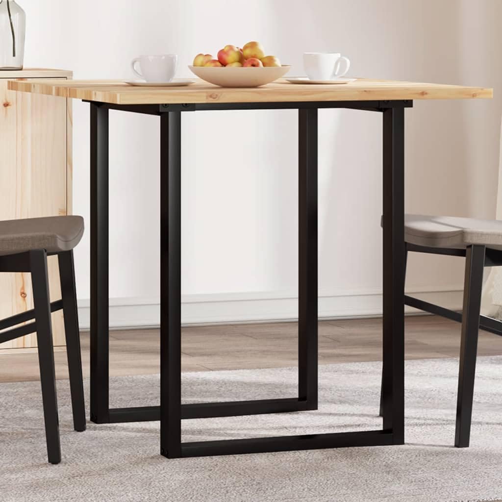 vidaXL Tablero de Mesa Cuadrado Madera Maciza Acacia 80x80x2 cm, Tablero de Mesa de Repuesto, Tablero de Mesa Cuadrado, Tablero de Mesa Cuadrada