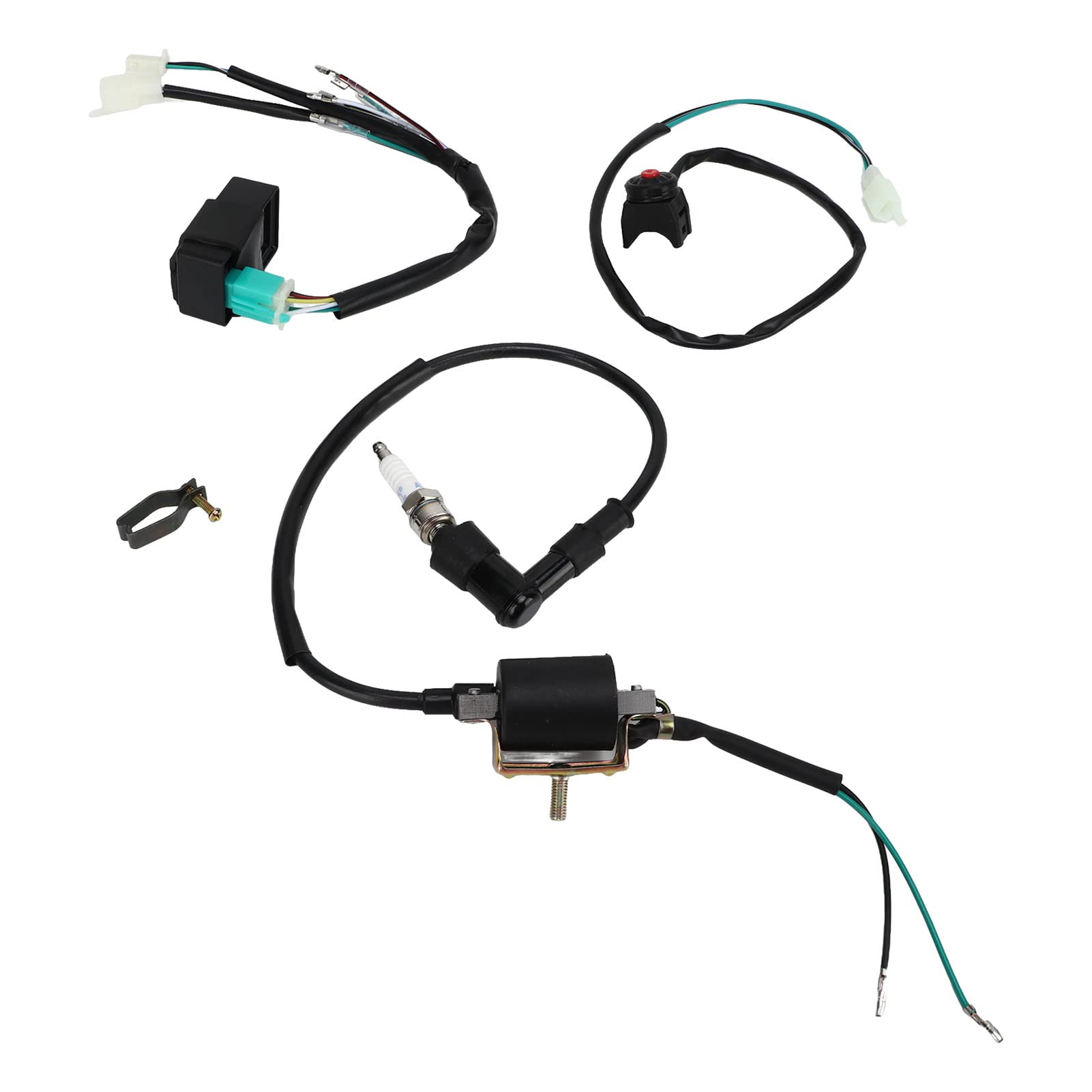 Arnés de cableado del motor para rutas extremas en dirt pit bike y ATV de 125cc 8