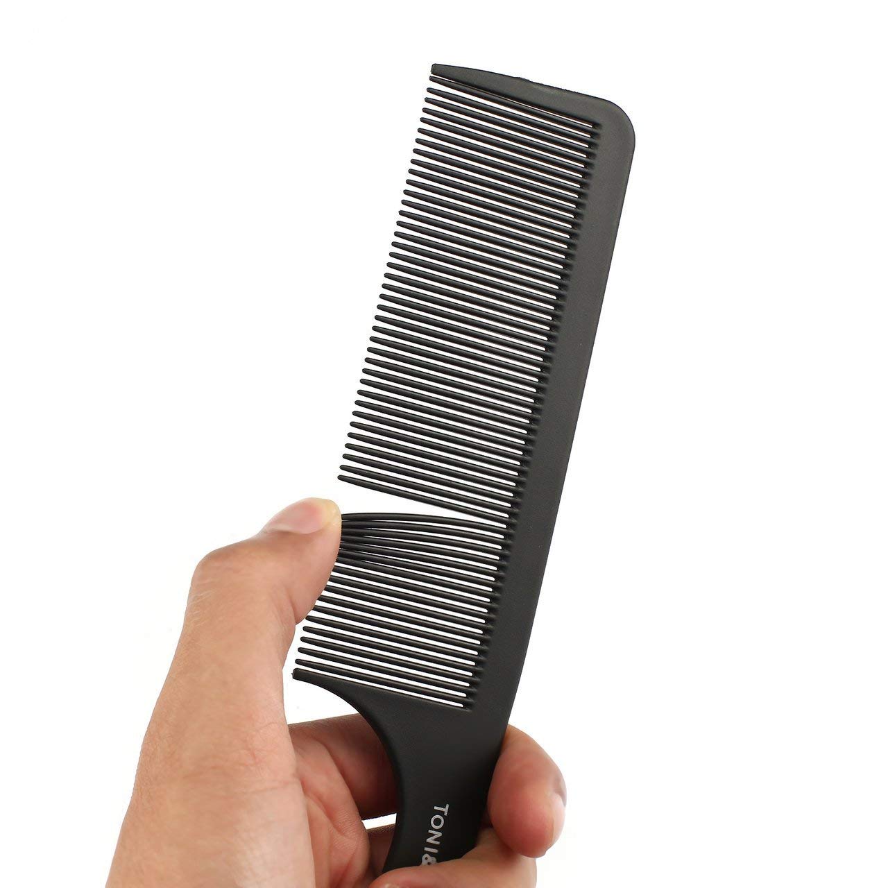 Plastic Hairdresser Tail Combs Haircut Hairdresser Combs Hairs Teasing Styling Comb Ideal for Separation Cutting Back Comb Hairs Care Styling