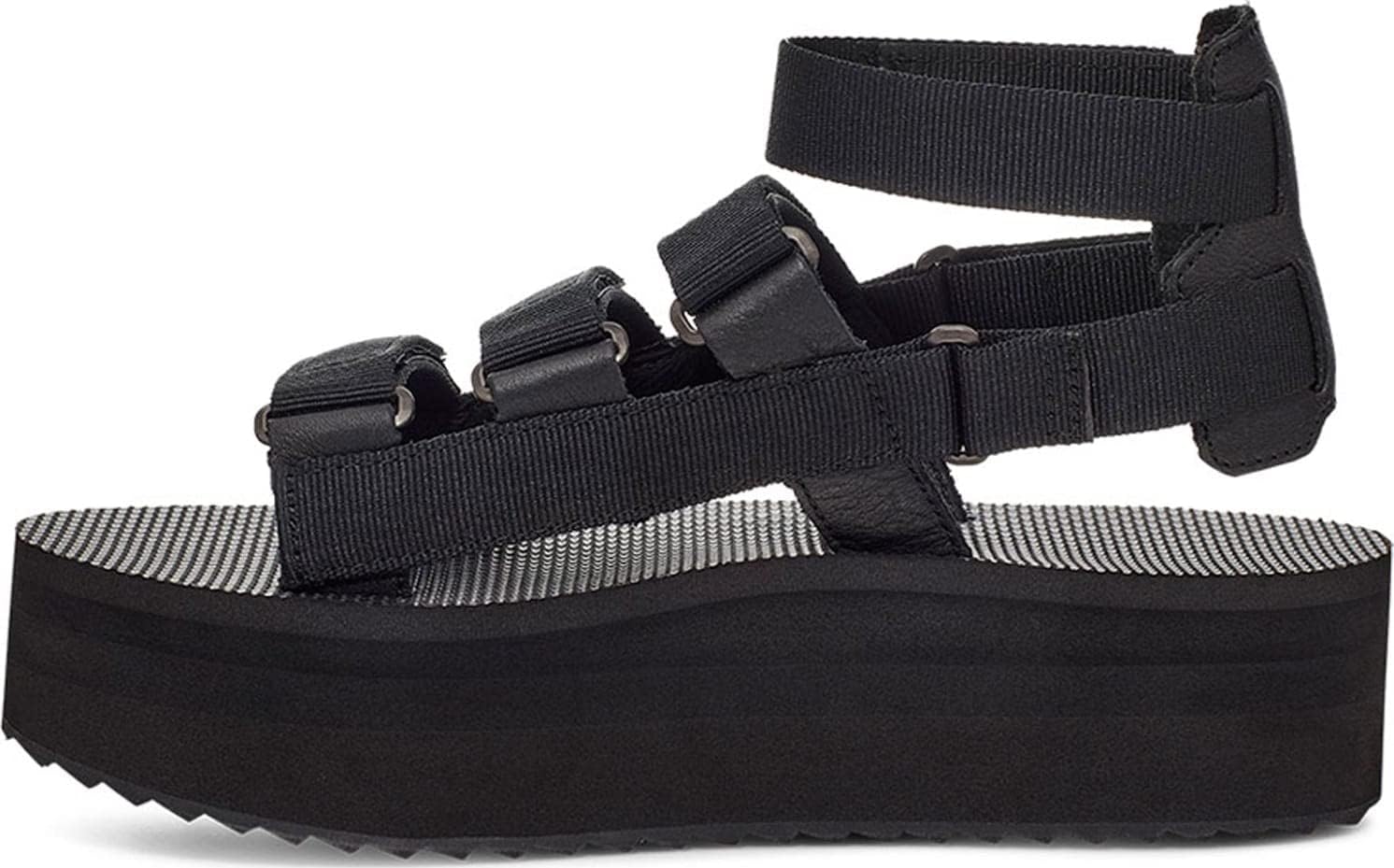 TEVA Women's Flatform Mevia Adjustable Quick-Drying Casual Sandals
