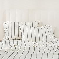 Vista 48 de S VICTORY SYMBOL Fundas de almohada de lino 100% orgánico, 1 par de fundas de almohada de lino natural francés de 20 x 30 pulgadas, color verde