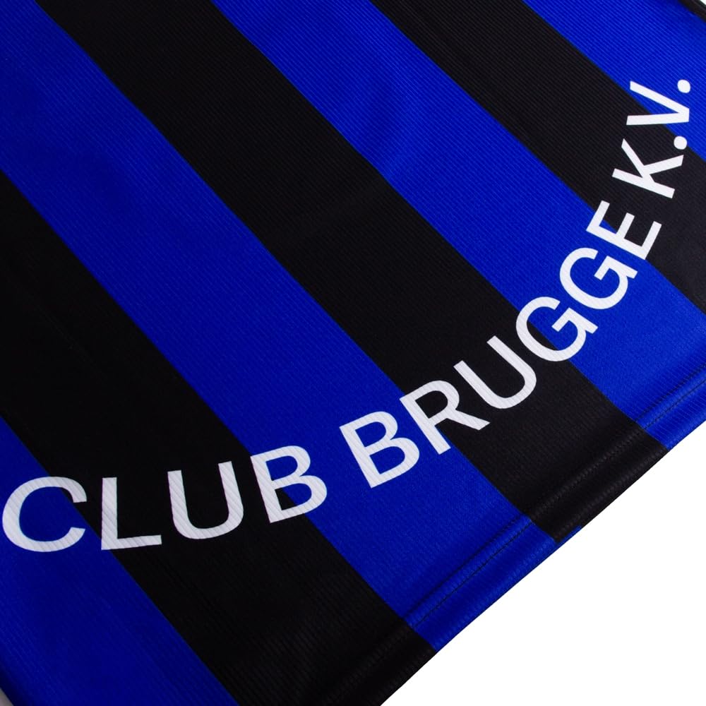 Copa - Camiseta de Fútbol - Hombre - Club Brujas 1998/99 - Retro - Manga Larga - Negro/Azul - 100% poliéster