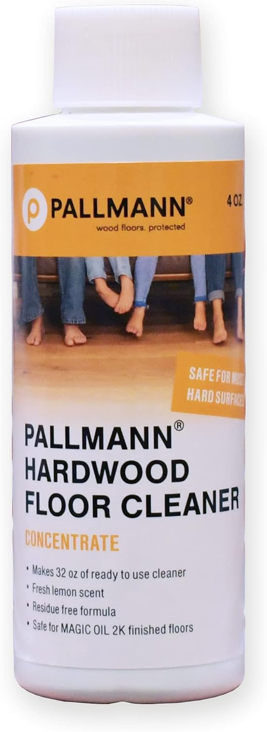Pallmann Hardwood Floor Cleaner 4oz Concentrated Cleaner
