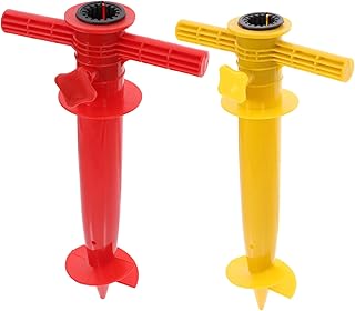 Outanaya 2 Peças De Guarda-Chuva De Praia Resistente Guarda-Chuva Suporte De Ferramentas Suporte De Guarda-Chuva Base Suporte De Guarda-Chuva Resistente Suporte De Fixação De Guarda-Chuva