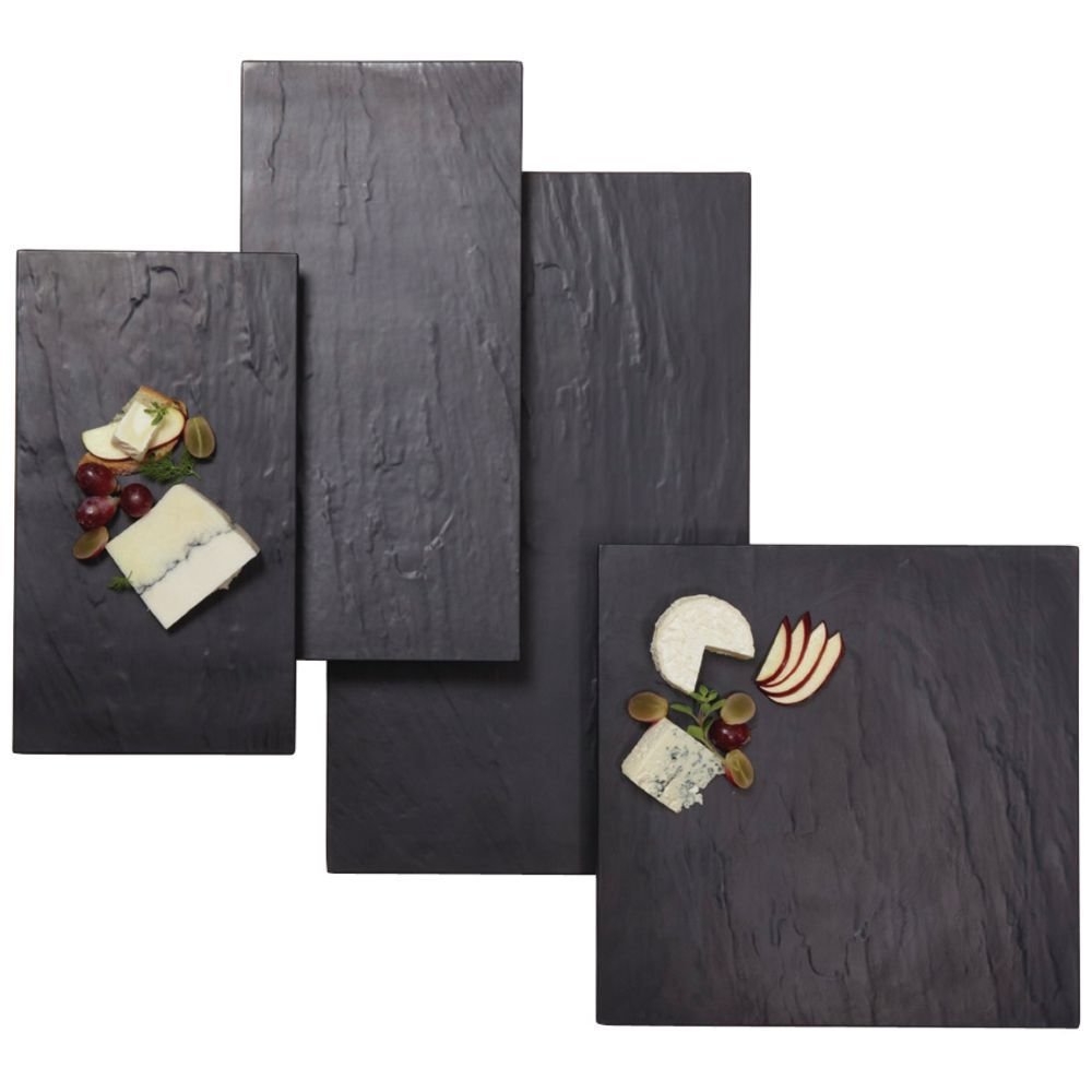 American Metalcraft FSLT14 Platters, 36,7 cm lunghezza x 36,7 cm larghezza, nero