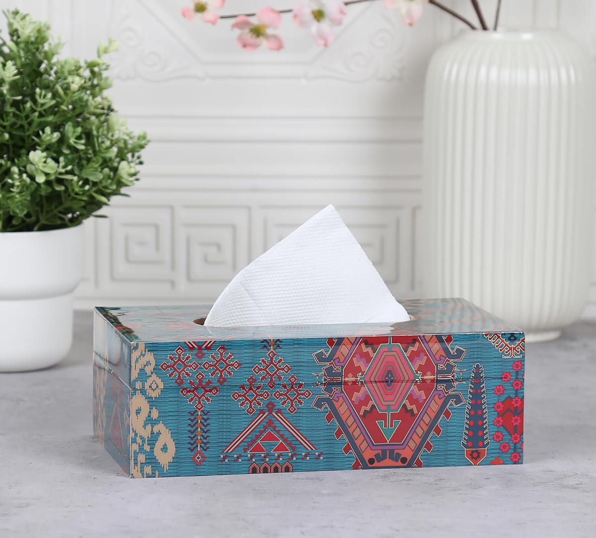 Krsnaa Mehta India Circus Tissue Box Holder -10