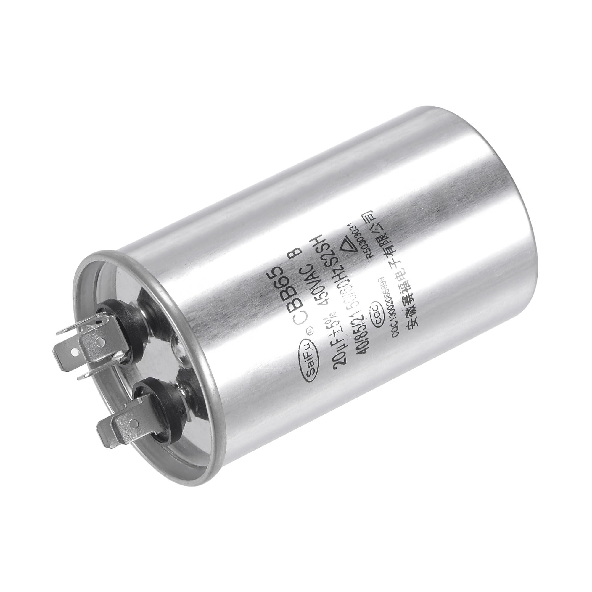 Motor Start Capacitor CBB65 450V AC Compressor Capacitor - 20 To 80 UF ...