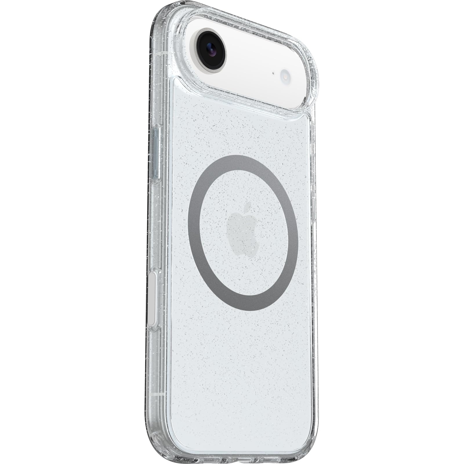 OtterBox Funda Transparente para iPhone 17 Air Symmetry Series - Carcasa de Silicona con Purpurina ultradelgada y Elegante