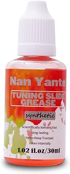 Tuning Slide Grease for Trumpet and Brass Instruments - 30ml Large Volume Synthetic Lubricant - Long Lasting Formula for Trombone, French Horn, Tuba, Euphonium - Prevents Rust and Corrosion