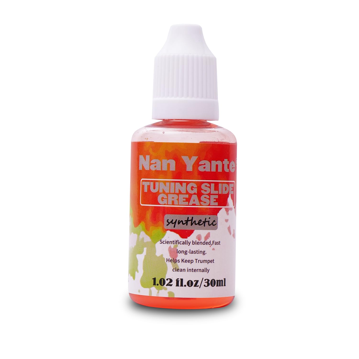 Nan Yante Premium 30ml (1.02 fl. Oz) Synthetic Tuning Slide Grease Oil Lube for Trumpet, Trombone, French Horn, Tuba, Euphonium & other Brass Instruments