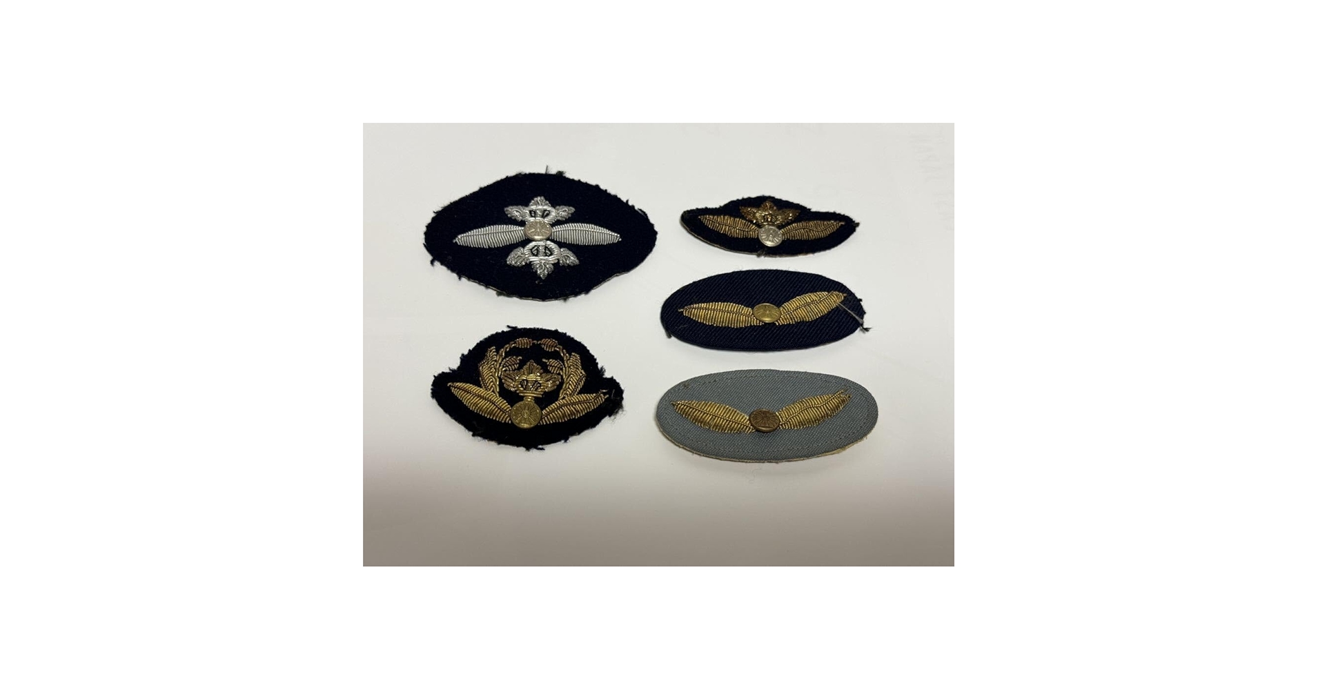 鉄道公安官　階級章　昭和４３年コンプリート 鉄道公安官 階級章 昭和43年コンプリート