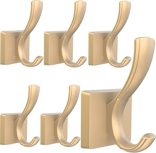 Miniatura 11 de Ganchos negros para abrigos de pared, ganchos para batas de baño resistentes y gruesos, ganchos de montaje en pared, ganchos para entrada de baño