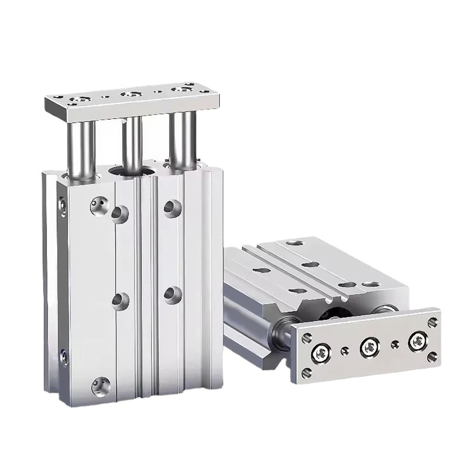 Vérin pneumatique MGPL 50 guidé 125mm pour automatisme industriel