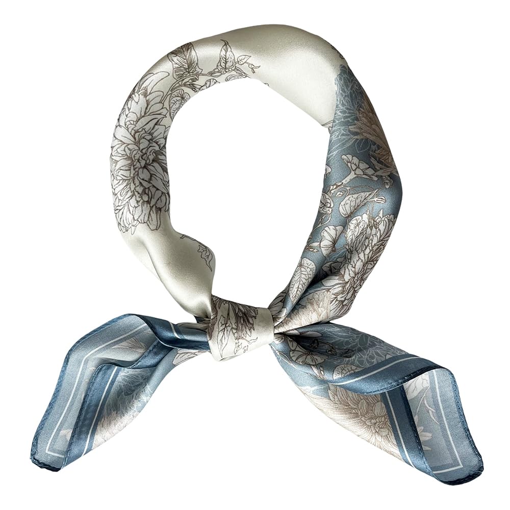 FONYVE 21" Mulberry Silk Scarf