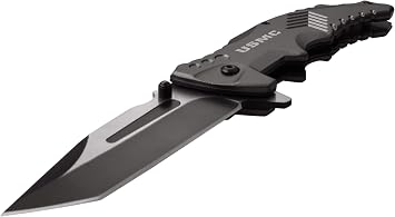 MTECH USA U.S. Marines M-A1058GY Spring Assisted Knife Grey