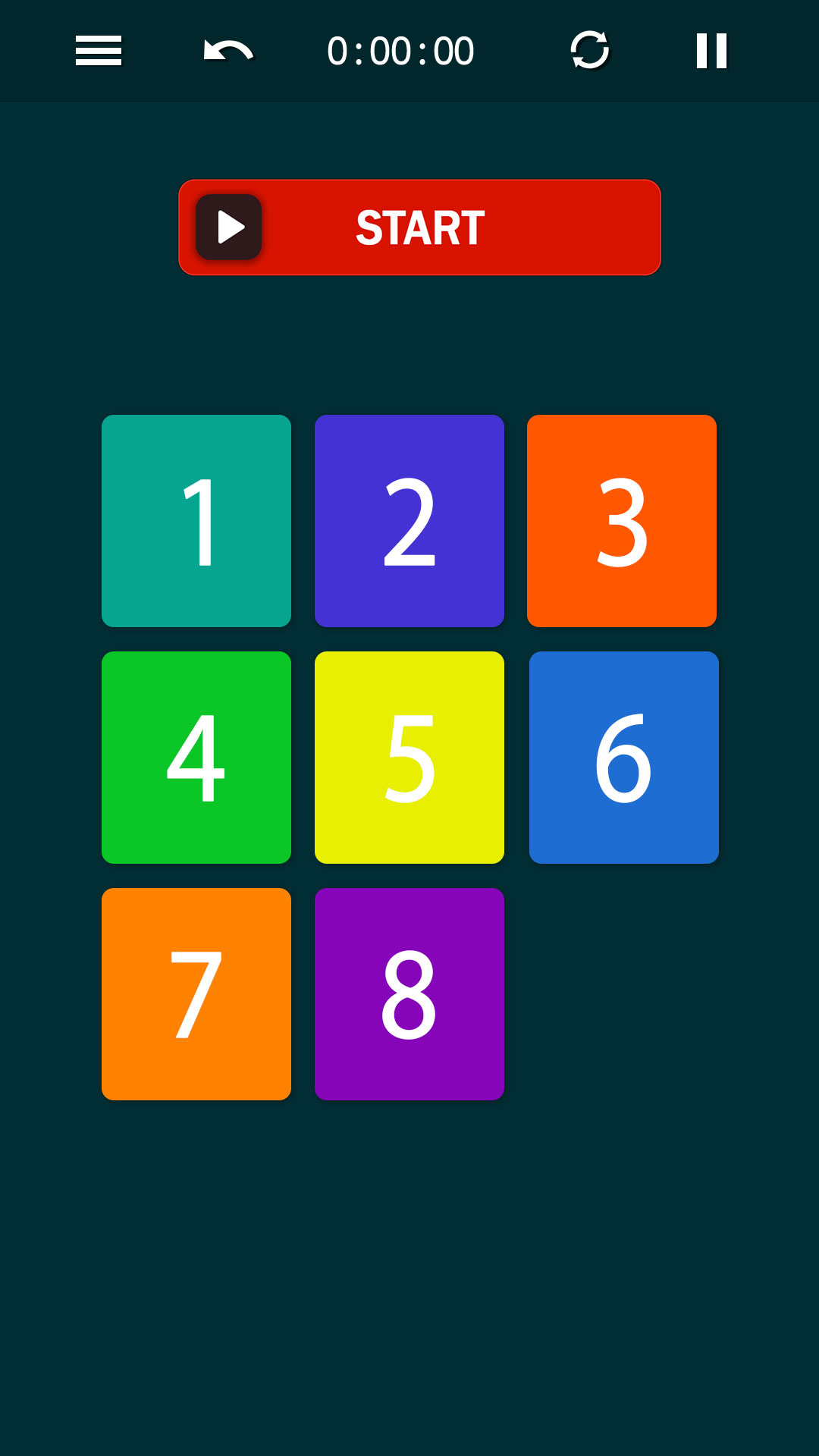 Number Riddle Gameplay Number Puzzle! 24 Puzzle Challenge Sliding Game - Fun Numbers Blocks ...