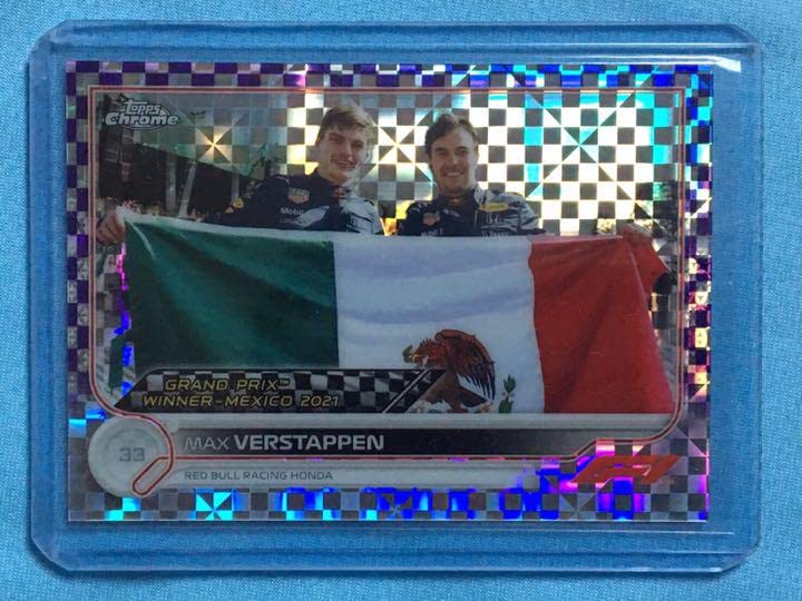 Amazon.co.jp: 2022 Topps Chrome F1 フェルスタッペン 世界199枚限定 