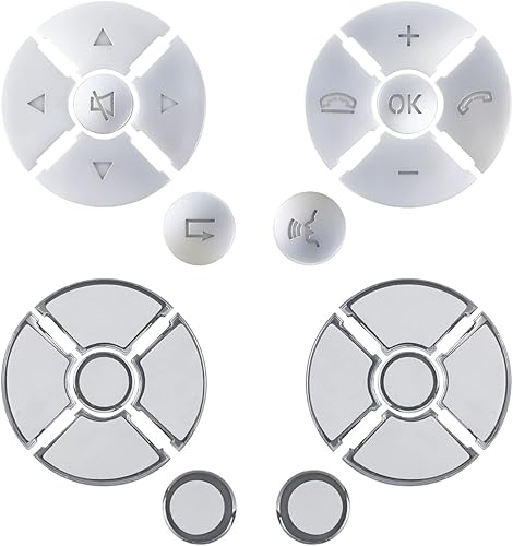 Miniatura 7 de Adhesivos de botón de volante para Mercedes Benz W204 W212 W221 X204, botones de volante Transmisión de luz, calcomanías decorativas para Mercedes