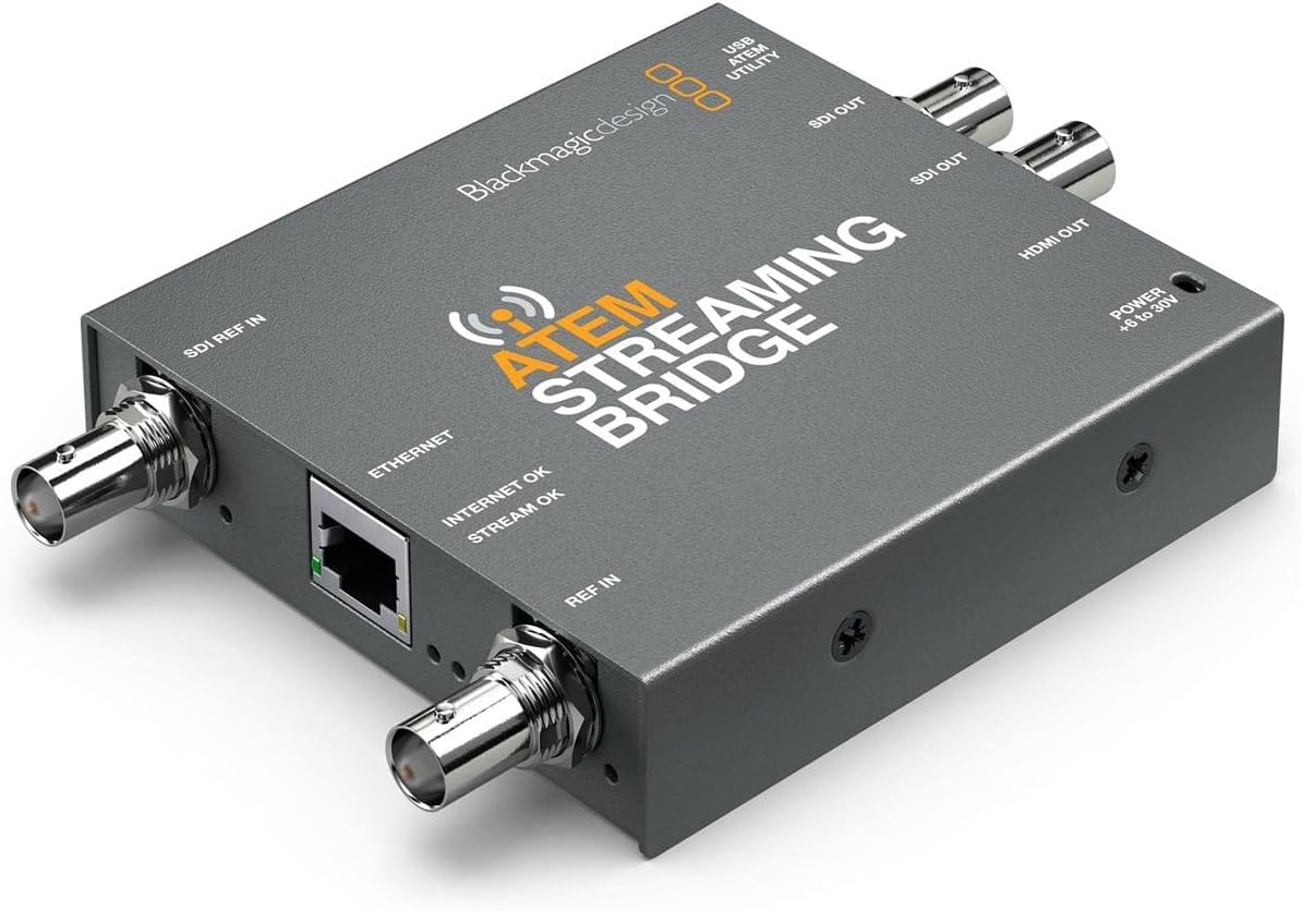 その他 BlackmagicDesign / ATEM Streaming Bridge Blackmagic Design ATEM Streaming Bridge｜撮影機材レンタルからEDIT