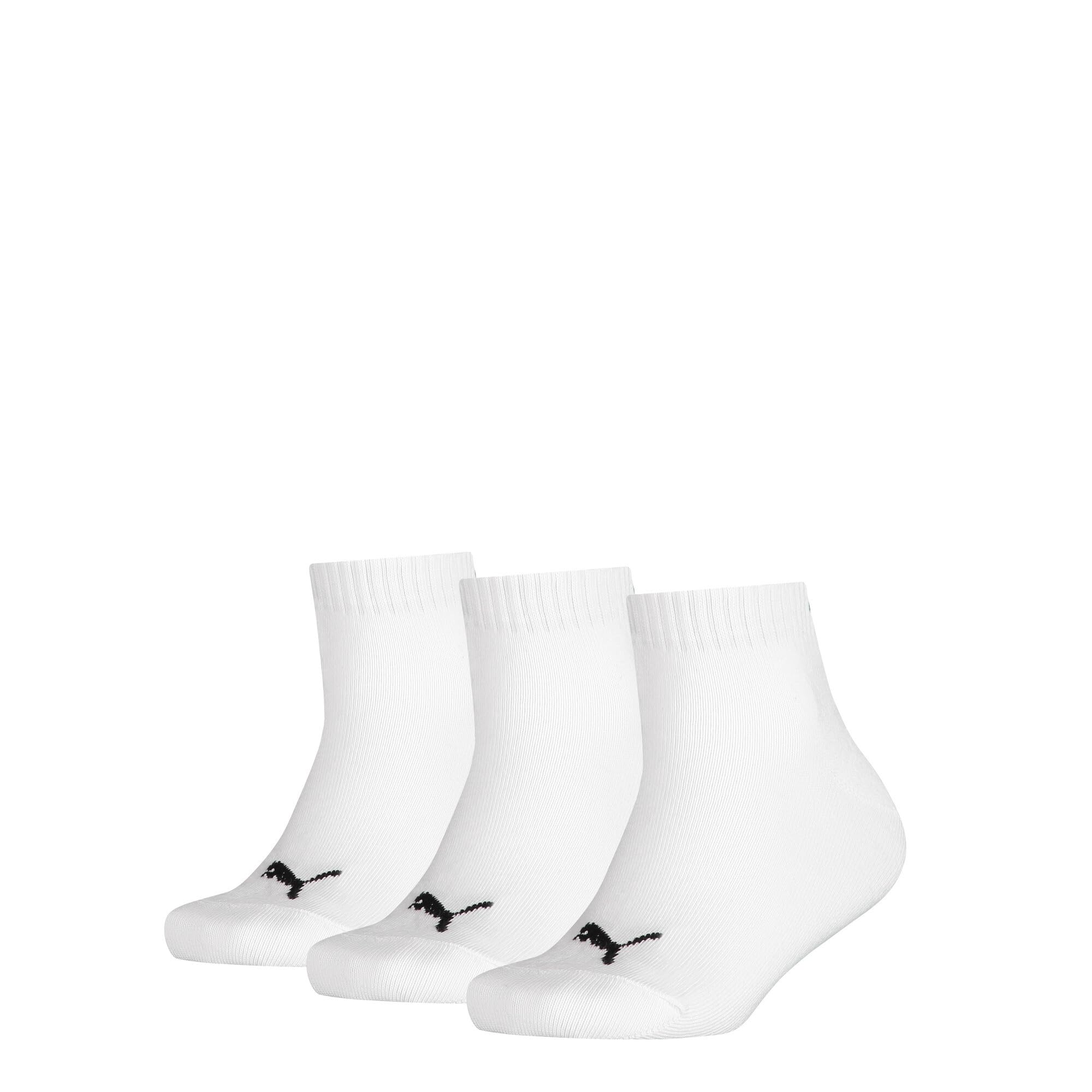 PUMA Kids Quarter Calcetines Niños (Pack de 3)