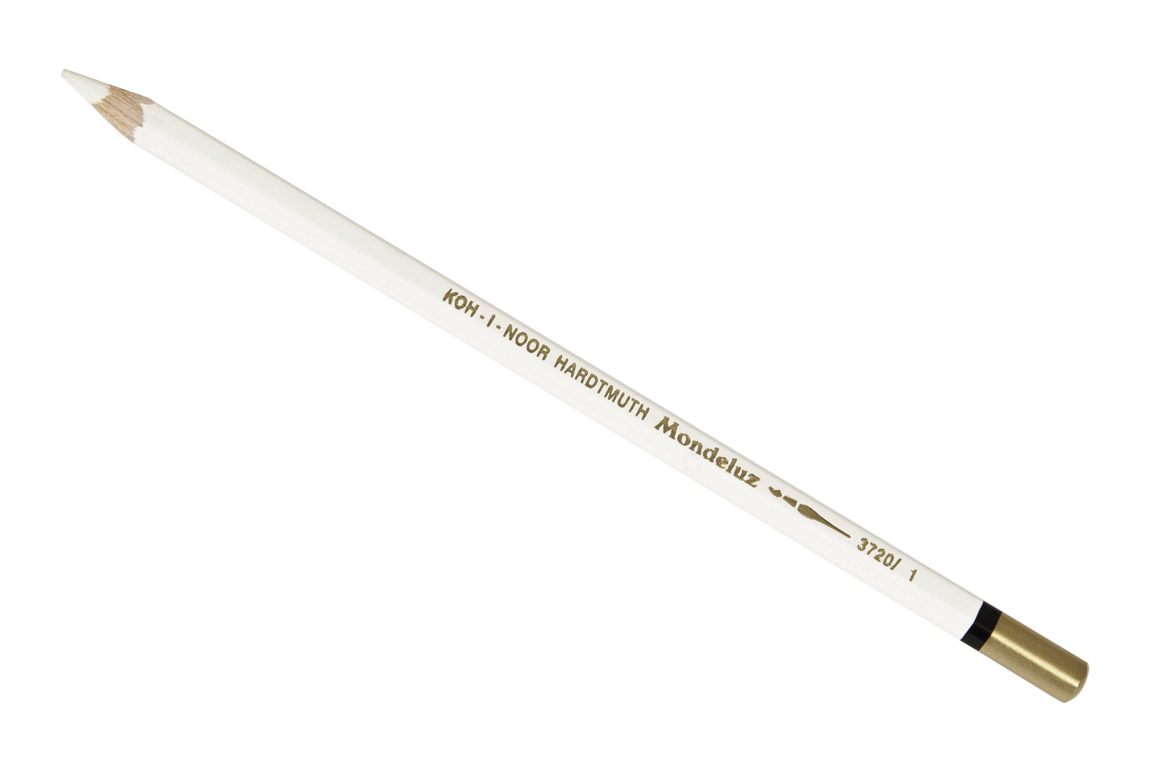 Koh-I-Noor Mondeluz Aquarelle acquerello matita, bianco, confezione da 12 (3720/1) Infradito colorati estivi, con finte perline