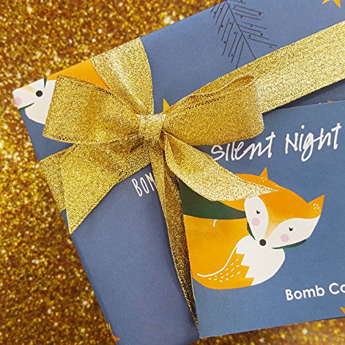 Bomb Cosmetics Silent Night Handmade Wrapped Bath & Body Gift Pack, Contains 5-Pieces, 610 g - Image 2