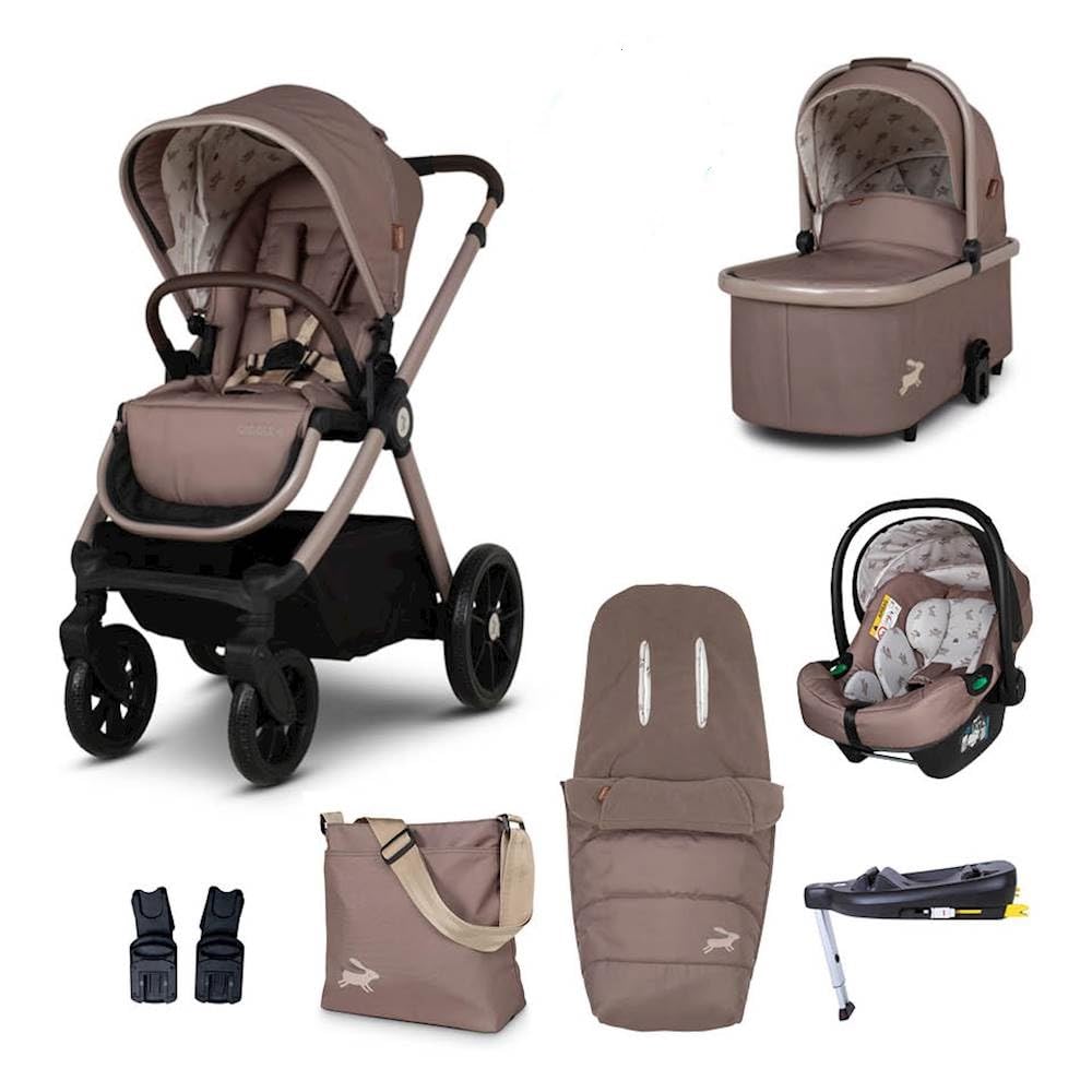 Cosatto Giggle 4 Travel System Everything Bundle, Birth-4 Years (Lollop)
