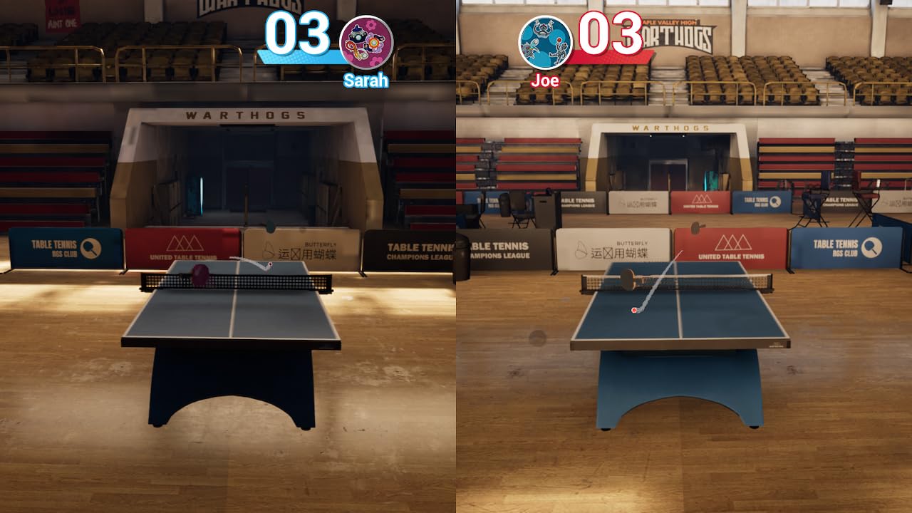 Tip-Top Table Tennis ! Ping-Pong Kit pour Nintendo Switch - Code de Téléchargement de Jeu inclus. Ne contient pas de cartouche de jeu !