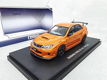 Amazon | エブロ 1/43 スバル WRX STI tS TYPE RA | ミニカー