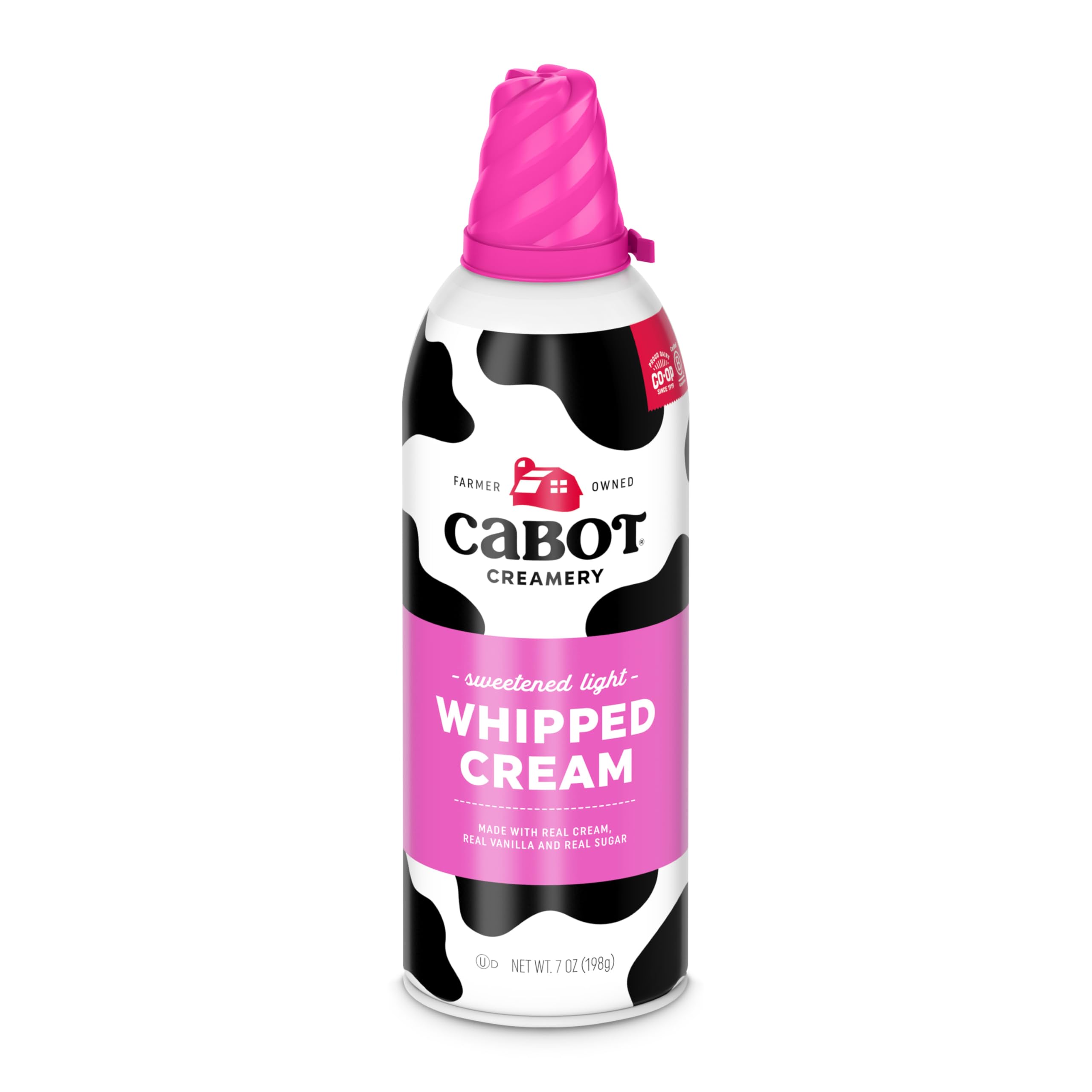Cabot Whipped Cream Real 7 oz