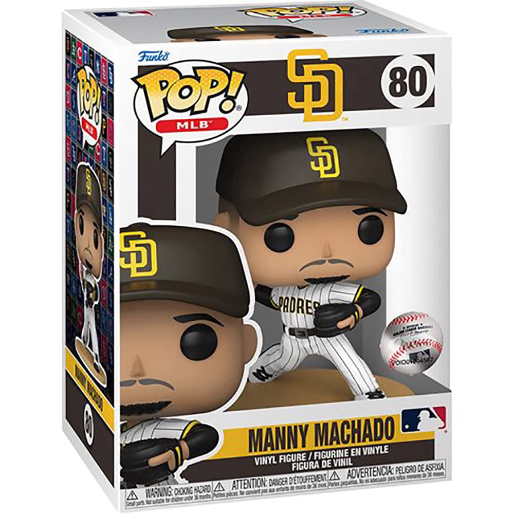 Amazon.com: Manny Machado Vinyl Figure #80 Bundled with Compatible