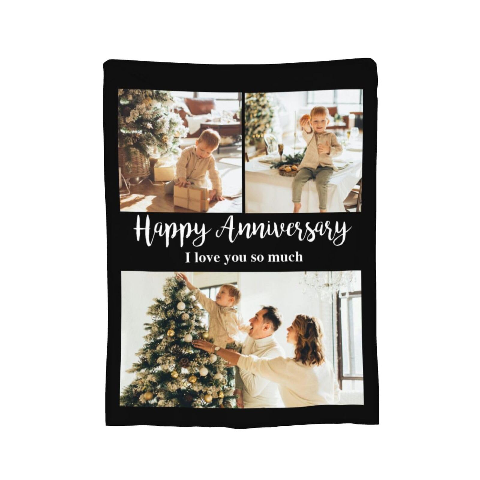 Dfggagdhs Custom Photo Name Newborn blanket,Personalized Flannel Comfort Throw,Soft Lightweight,Baby Daily Sleeping blanket