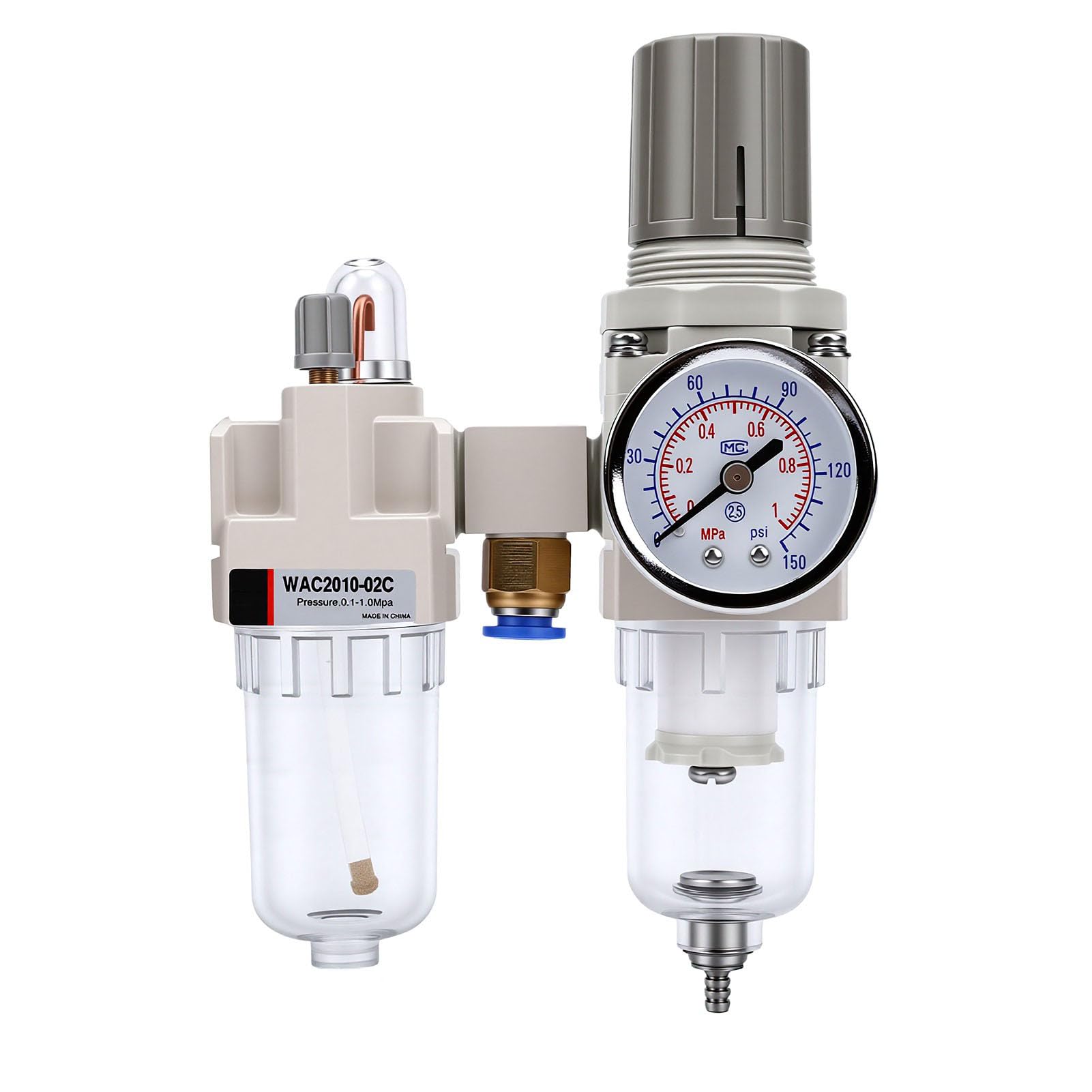 Separador de Agua y Aceite para Compresor de Aire 10Mpa Regulador