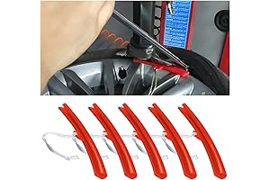AICEL Car Rim Protector, 5pcs Wheel Rim Savers 15cm Rim Cover for...