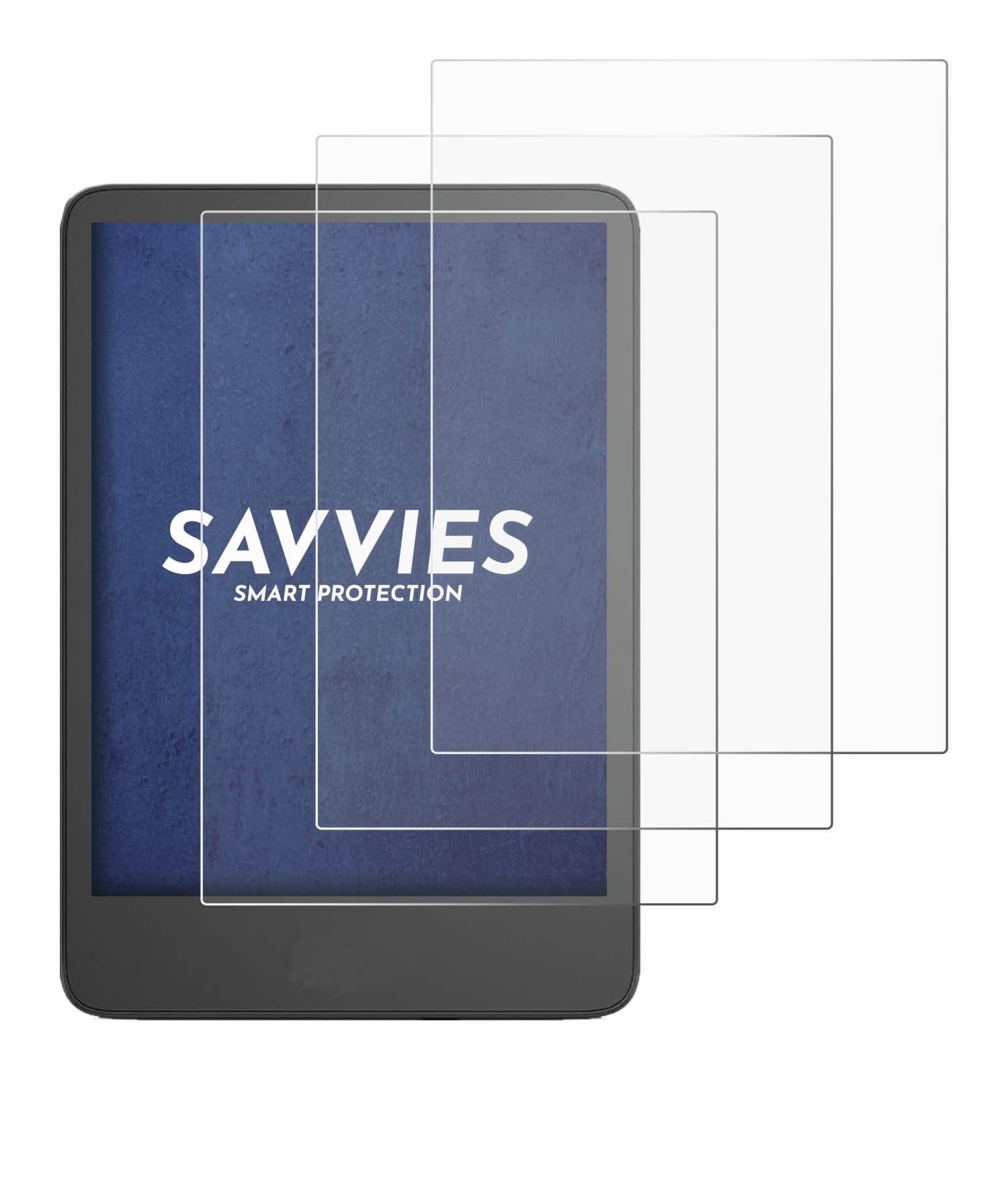 Savvies Pellicola Protettiva per Amazon Kindle 2024 Schermo Trasparente 6 Pezzi