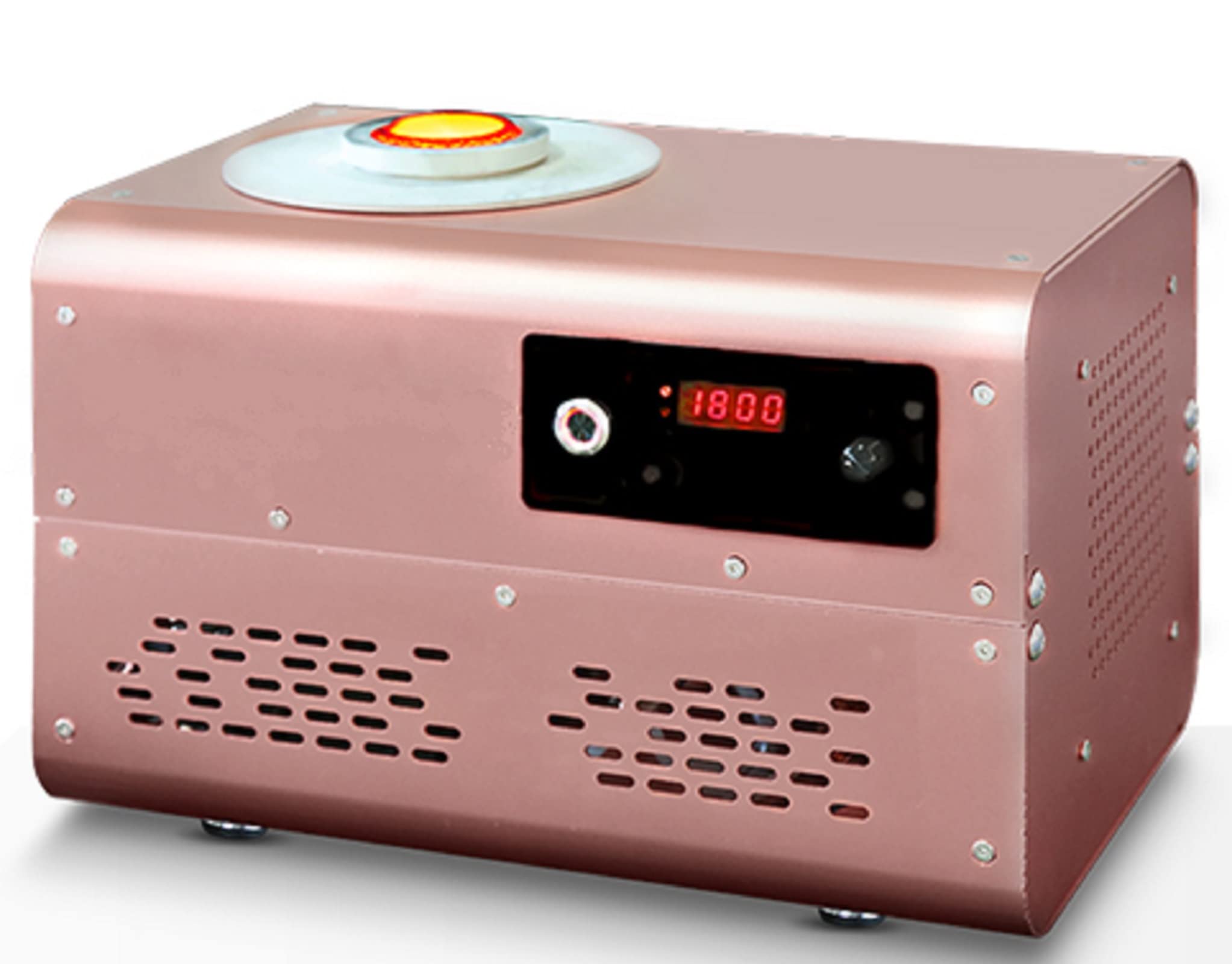 Forno di fusione per la fusione dei gioielli del metallo del nastro dell'oro del platino - Tempo di fusione 3 ~ 5 minuti, peso di fusione 2KG, 1800℃, CA 220V±10% 5KW