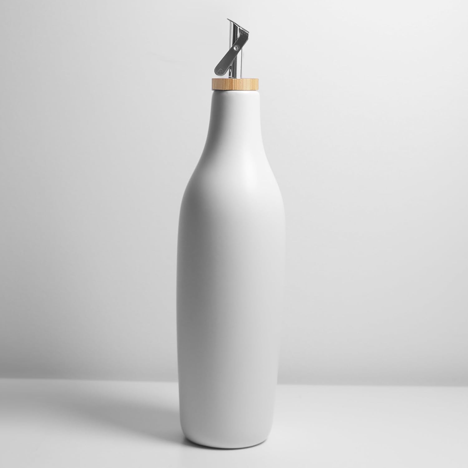 KINMAD Olive Oil Dispenser Bottle for Kitchen, Ceramic Oil