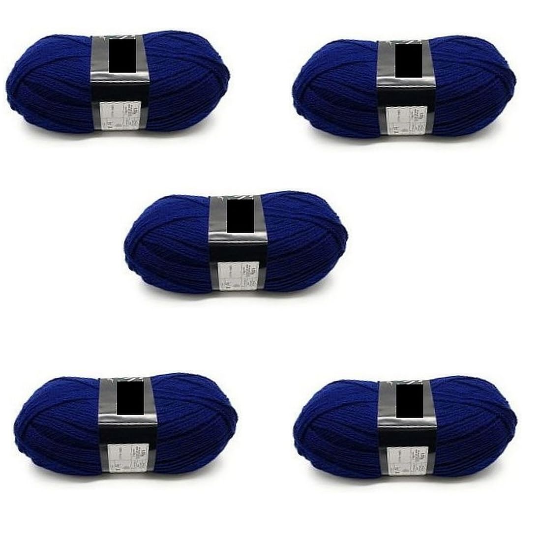 Lana Cygnet azul marino de 100g para tejer jerséis de invierno cómodos en casa