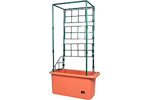 Self-Sustaining Tomato Garden with Vertical Trellis