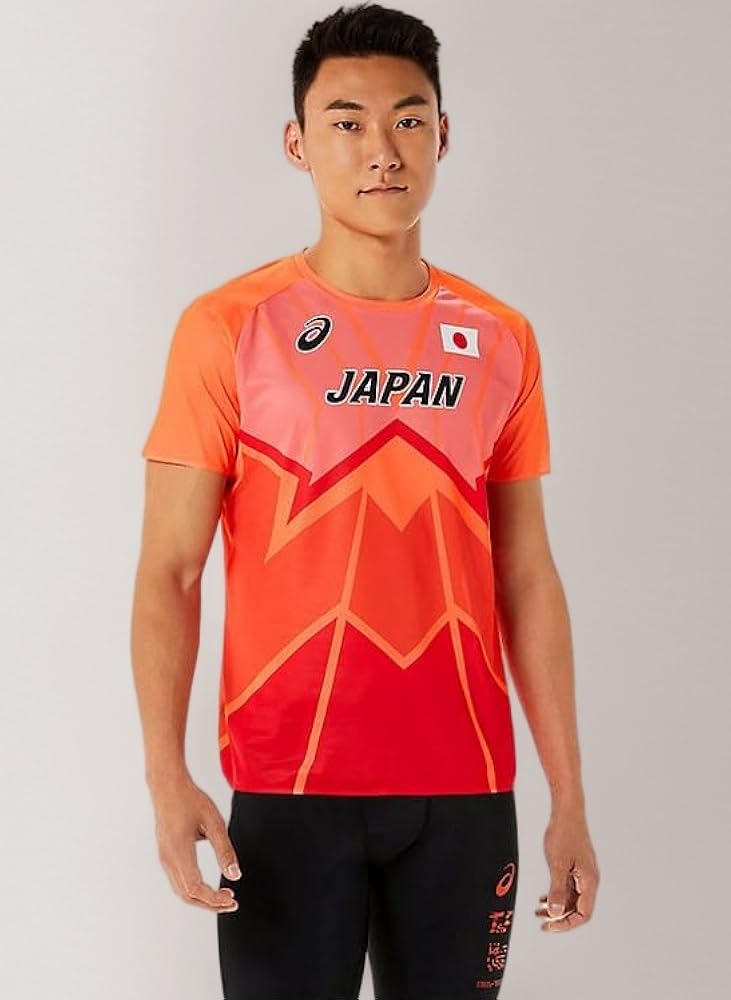 世界陸上 アシックスasics陸上日本代表オーセンティック半袖シャツ サイズXL Amazon.co.jp: [アシックス] 陸上ウェア 陸上日本代表