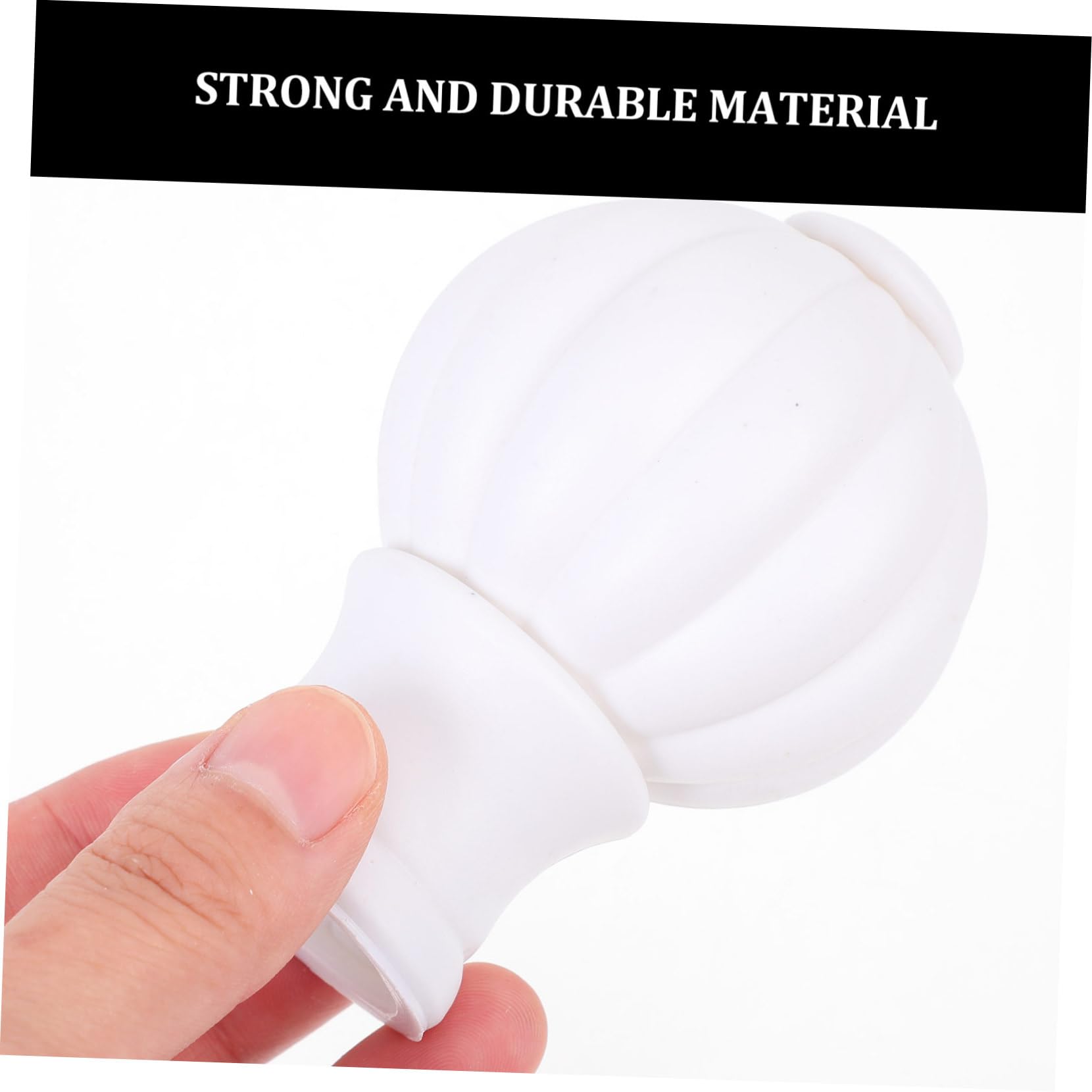 ERINGOGO 10Pcs Decorative Curtain Rod Finials Chic for Window Curtain Rod Ends Stylish Curtain Rod Head Plug for Easy Installation and Use