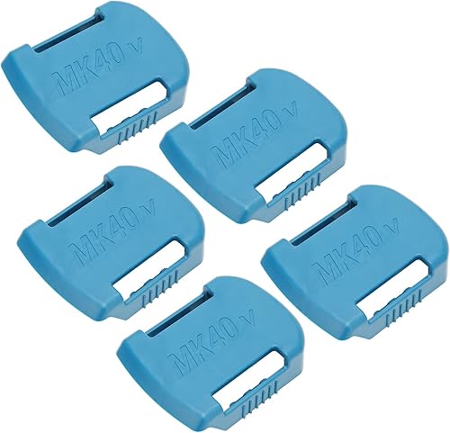Miniatura 2 de Diyeeni Paquete de 5 soportes de batería para batería de litio de 40 V, soporte de batería adecuado para herramienta eléctrica, con agujeros para