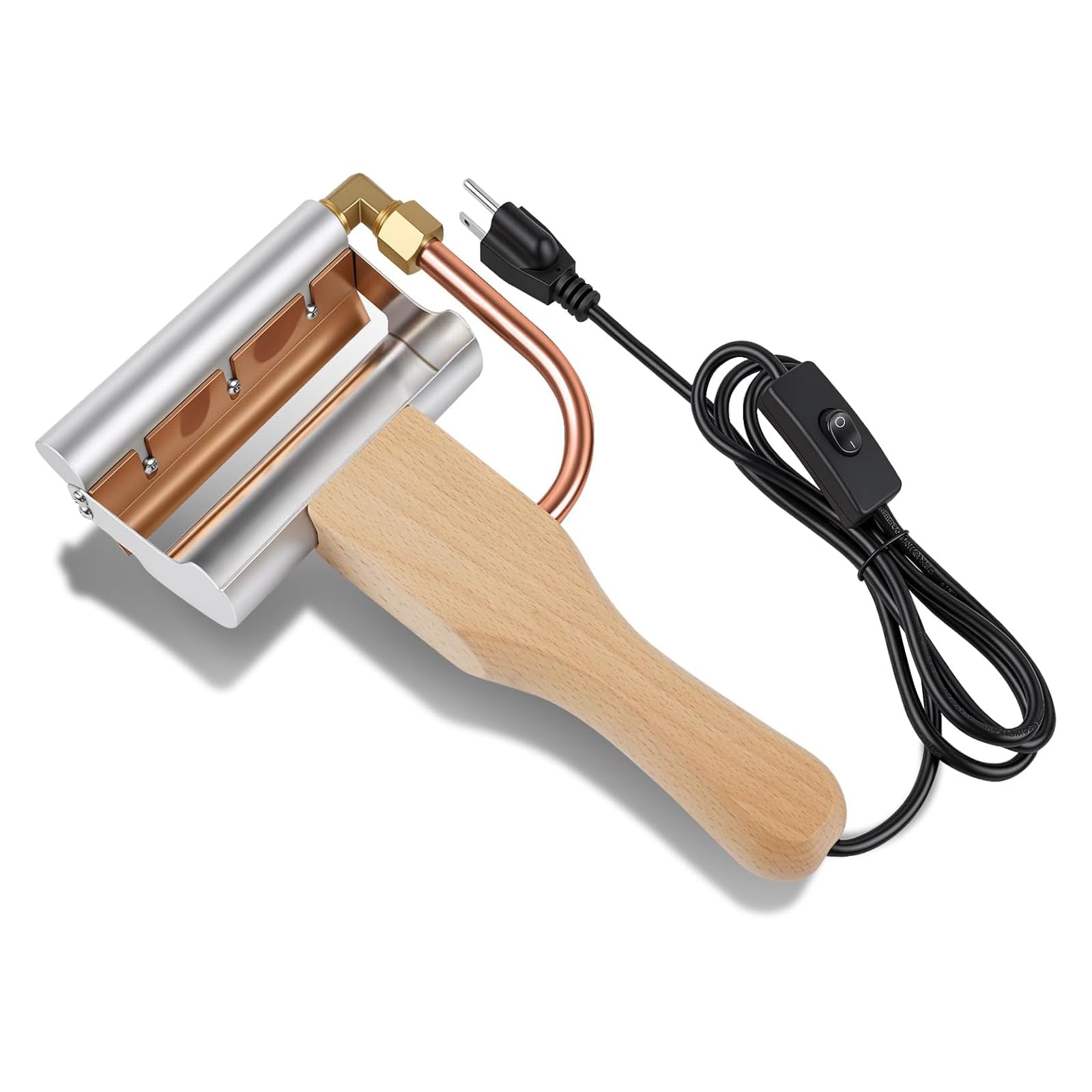 Extracteur de miel électrique, racloir à cire chauffant avec cutter